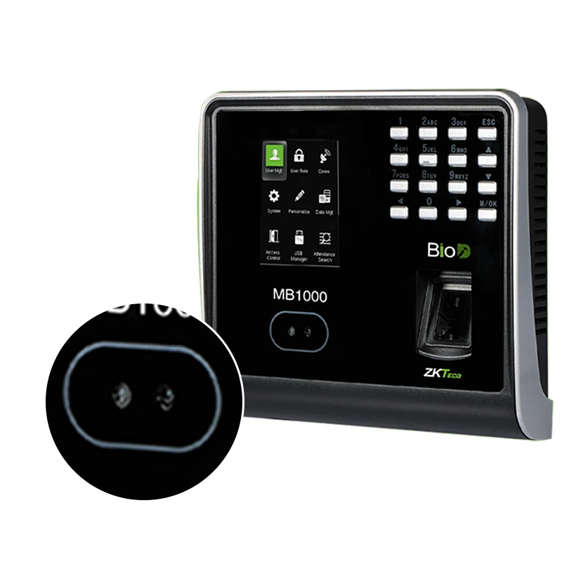 Zkteco трансграничная Внешняя торговля AliExpress Amazon английская машина для проверки отпечатков пальцев испанская португальская регистрации