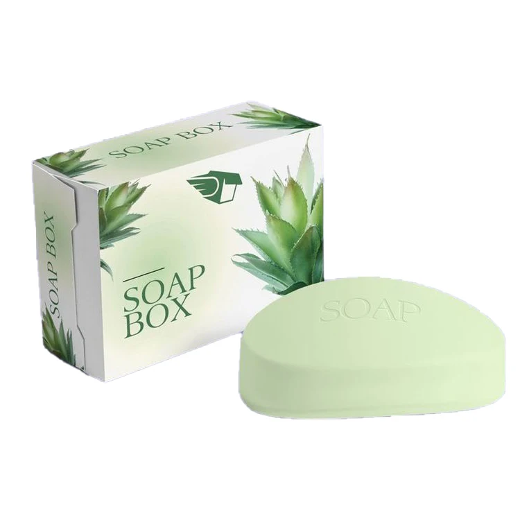 Hot Selling Custom Print Small Soap Box Eco Friendly Cardboard Cosmetic Packaging Paper Boxes Home Made Soap Box with Logo