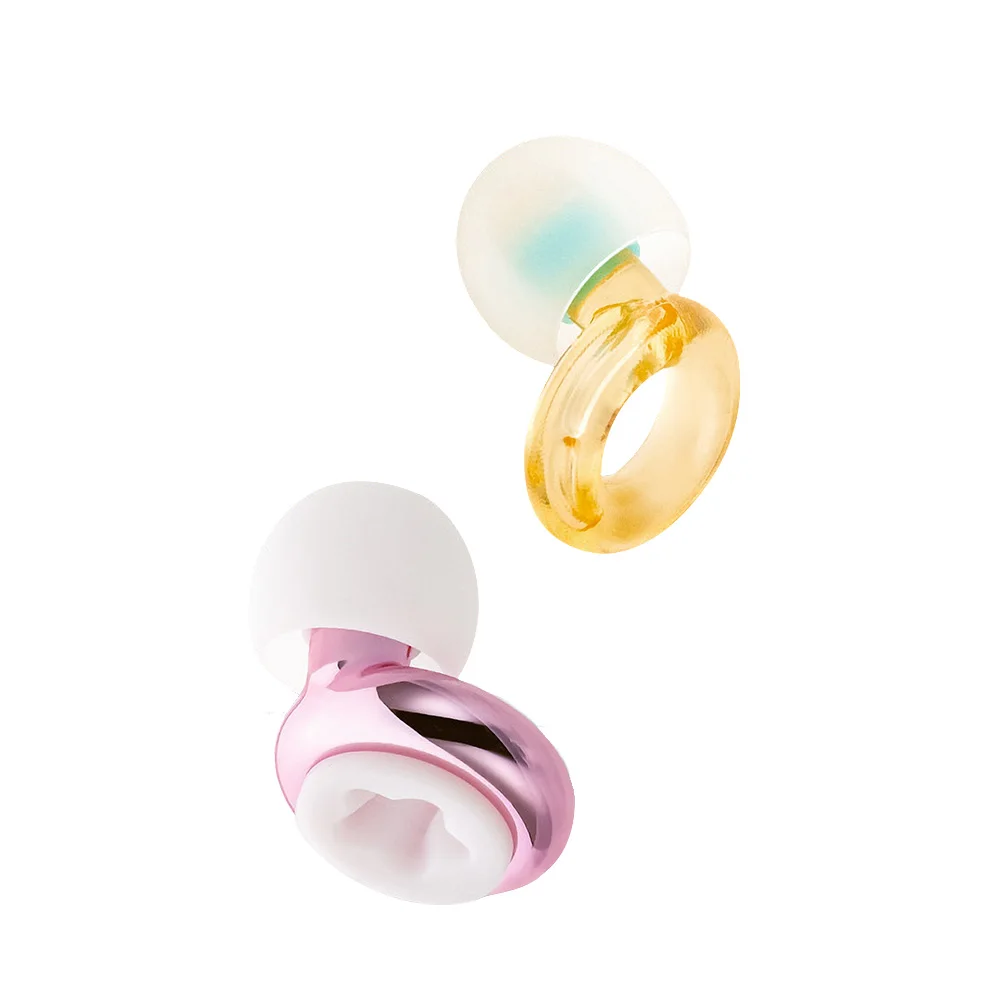 Filter Earplugs for Sleeping Noise Cancelling Silicone Reusable Soft Comfortable Earplugs for Sleep Working Study Concert