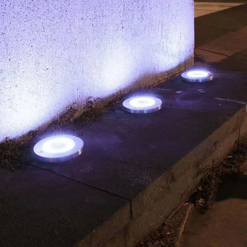 8 LED Solar Garden Lights or Hotel Exterior Decoration with Colorful Landscape Lights  CE and RoHS