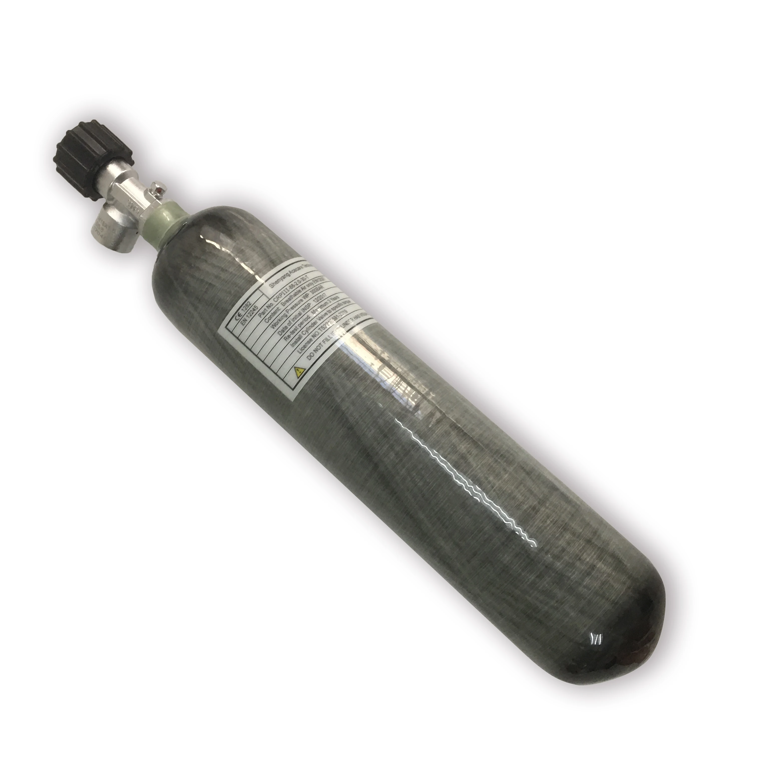 2L 30Mpa 4500psi высокого давления углеродного волокна цилиндр для подводного плавания с клапаном