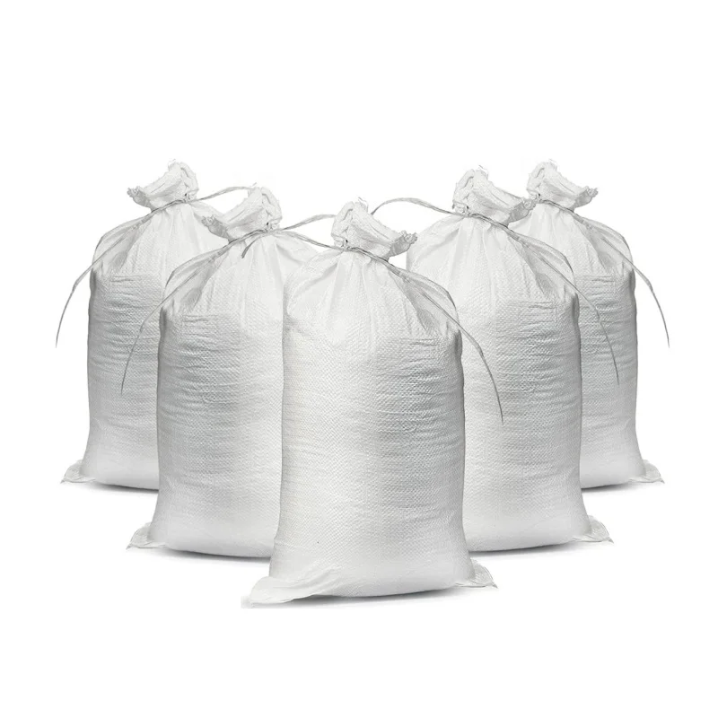 Hot Sale Polypropylene Plastic Packaging Flour Sand PP Woven Bag with String