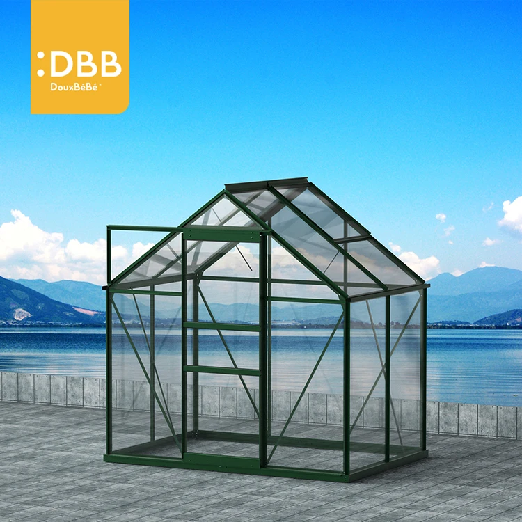 6x4 Ft Wholesale Modern Mini Grow Indoor Garden Greenhouses Plastic Outdoor Backyard Greenhouse