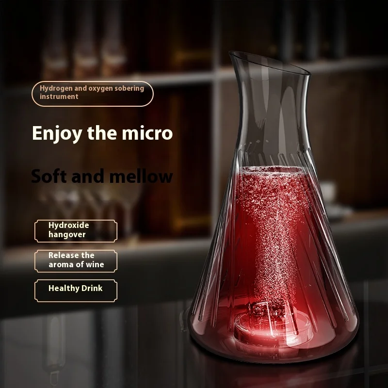 Portable Hydrogen Water Bottle and Wine Aerator