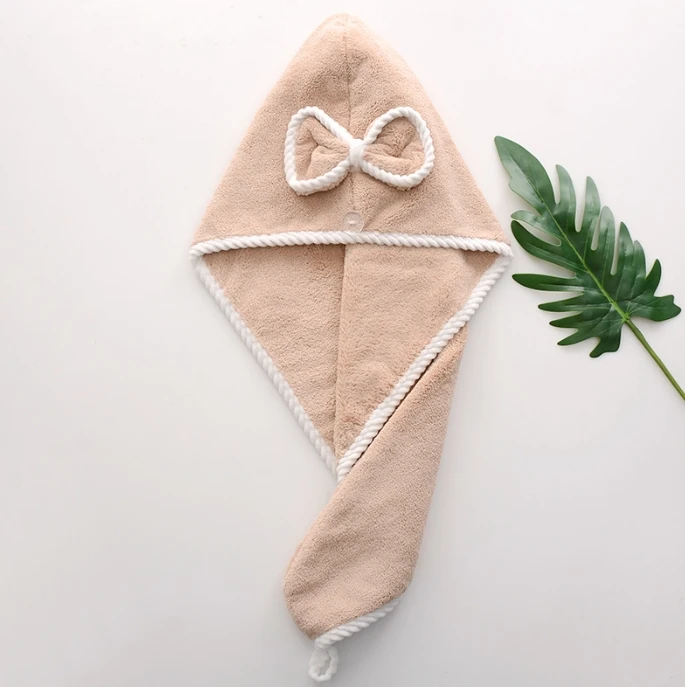 Ultra Water Absorbent Hair Drying Towel Spa Towel Quick Dry Hair Towel Wrap