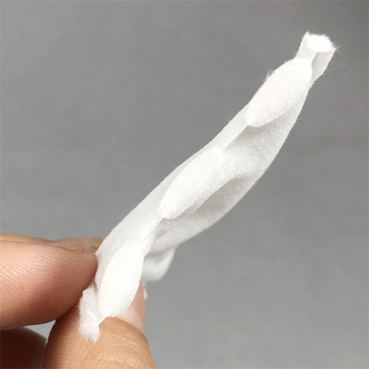 Comfort Biodegradable 100% Pure Organic Cotton Makeup Remover Pads Cotton Absorbent Pad