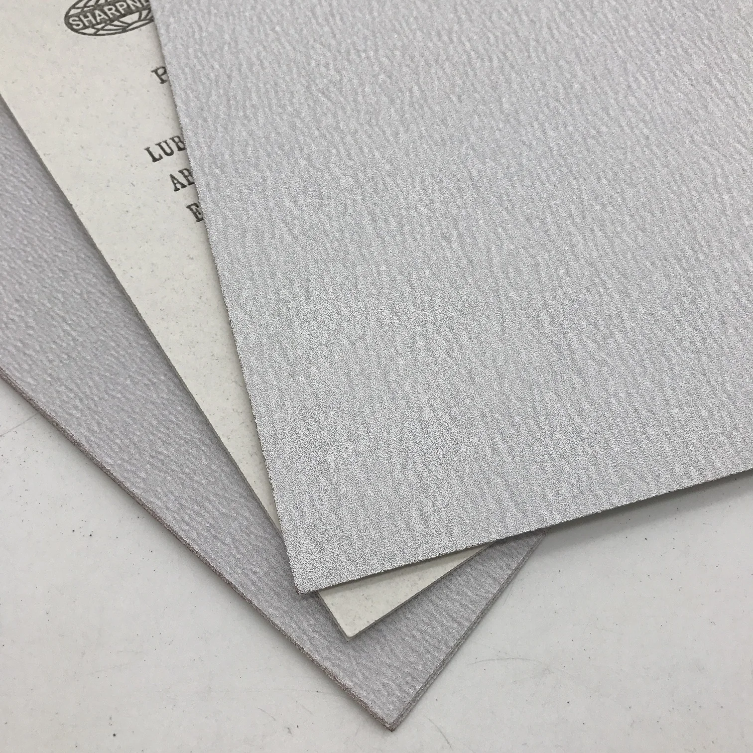 SHARPNESS Hot Sell White Latex Stearate Dry Abrasive Sand paper 230mmx280mm Grit 120/150/180/240/400 for Wood and Metal Sanding