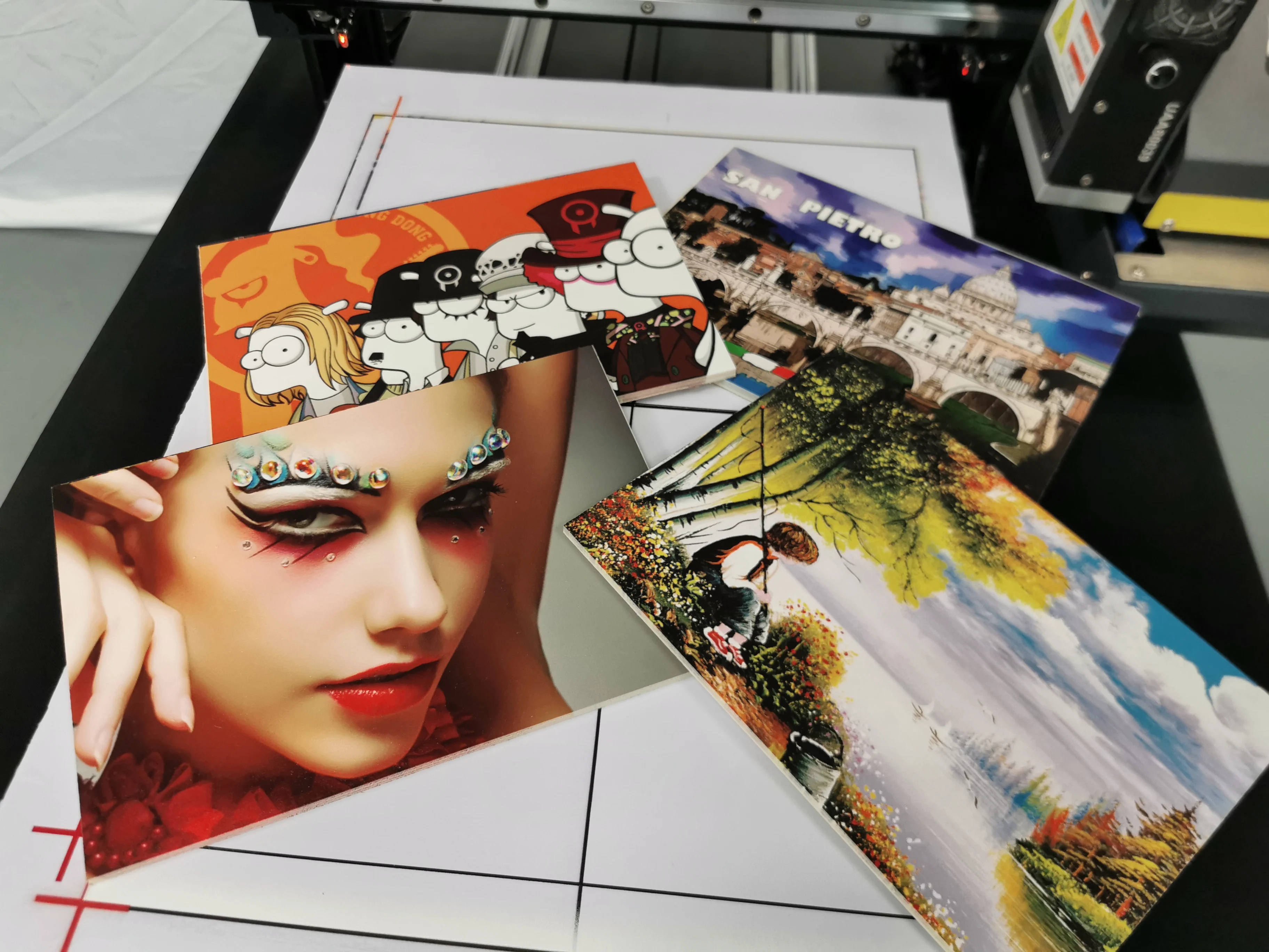 FocusInc a3 xp600 uv flatted laser printer mini uv printer for sale small uv printer for pvc bags