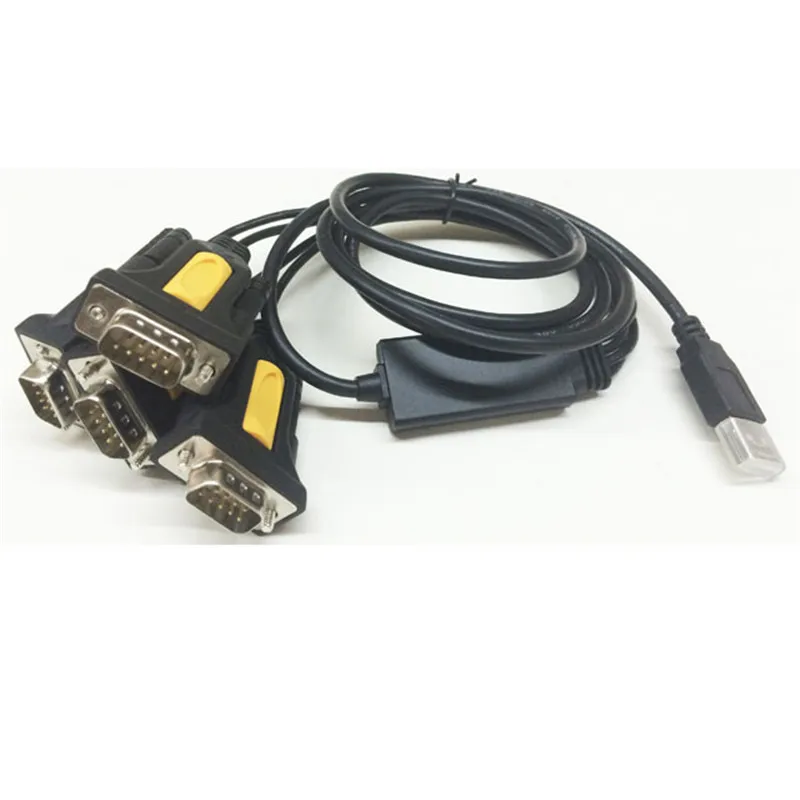 custom ftdi usb serial port to db9 x4 pl-2303hx adaptor ftdi-usb-serial-drivers rs232 usb adapter