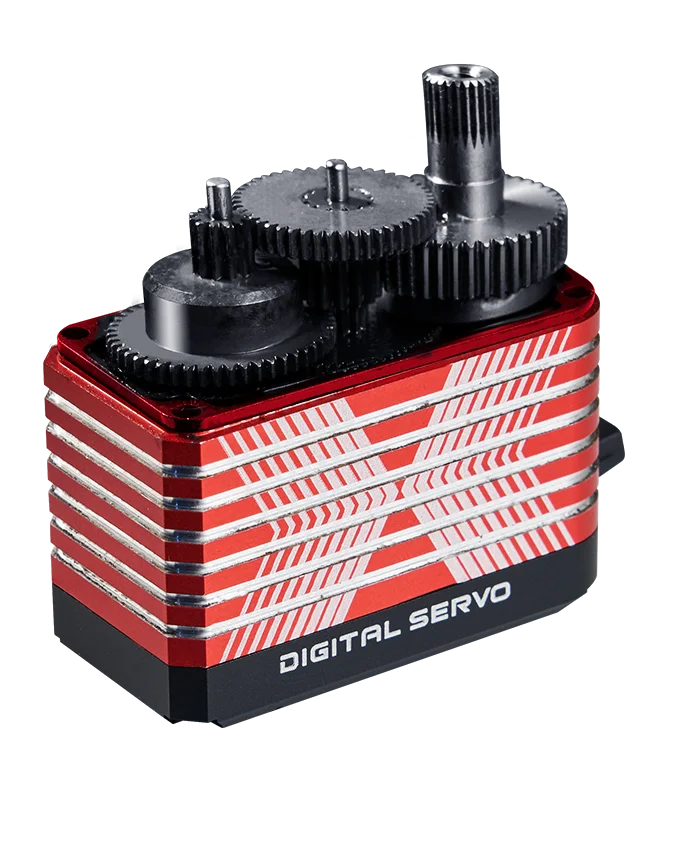 XQ-POWER CNC Metal Housing High Speed Metal Gear Digital Servo 20KG-35KG Large Torque Waterproof for RC Car Crawler Truck