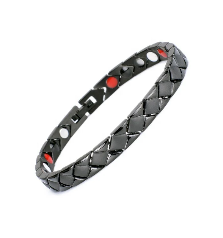 Newest Jewelry 4 in 1 Energy Bracelets Negative Ion Germanium Bio Magnetic Energy Health Medical Bracelet