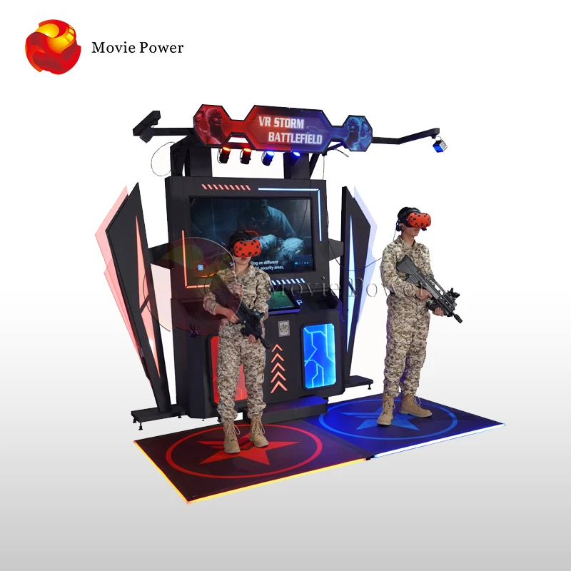  Кинотеатр Power парк аттракционов VR Cs спортивная игра монетная 360 градусов VR-машина бесконечный боевой симулятор 2