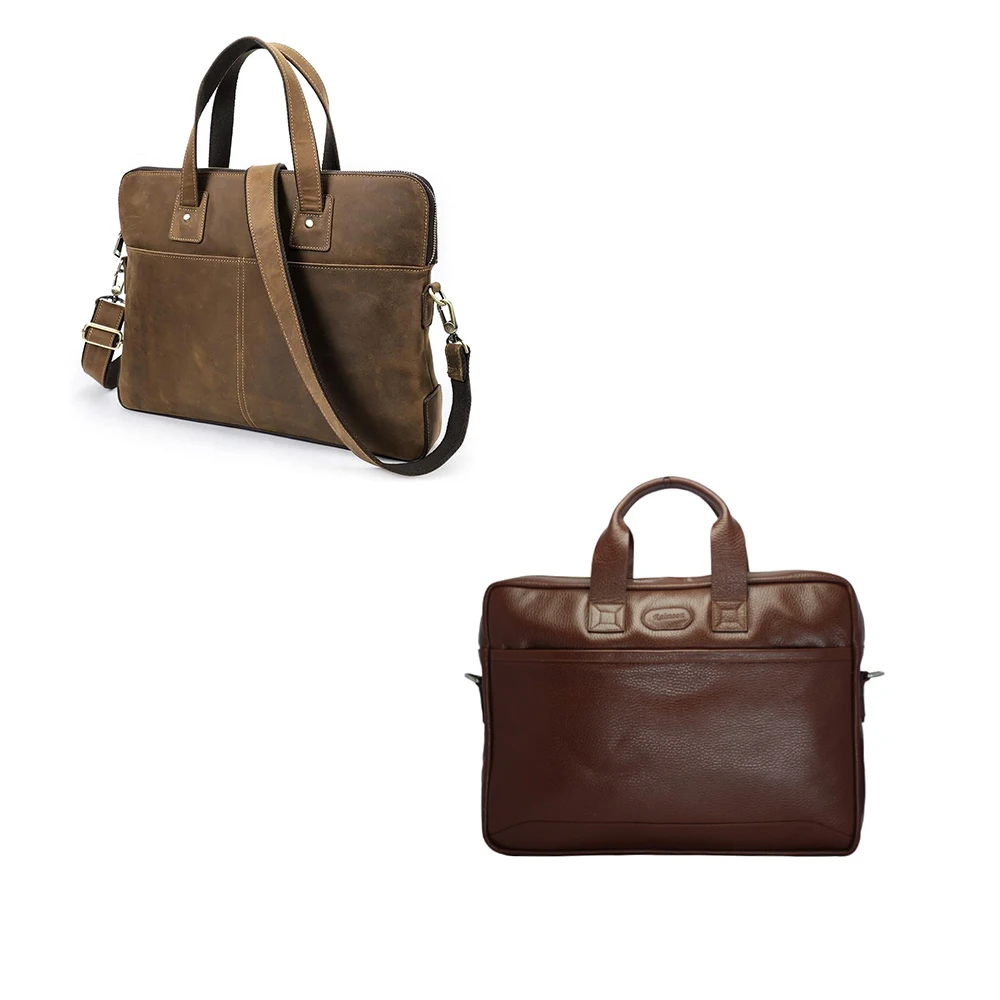 Leather Laptop Bag Grandeur Leather Laptop Travel Tote Wholesale Reasonable Price Premium grade High Quality Product