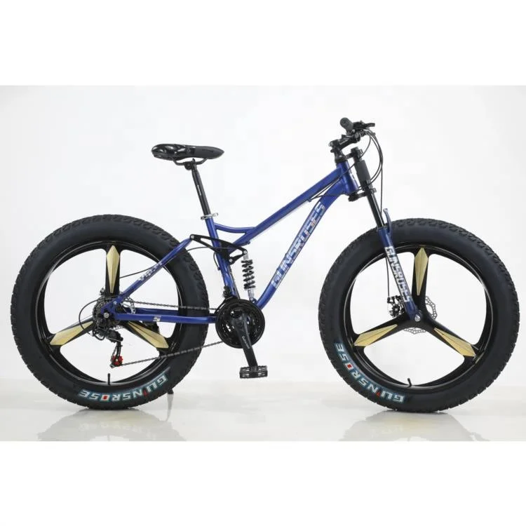 Tianjin factory fat bikes fat tire 26x4.0 snow bicycle cycles mountain bicycle 26 inch high carbon steel frame