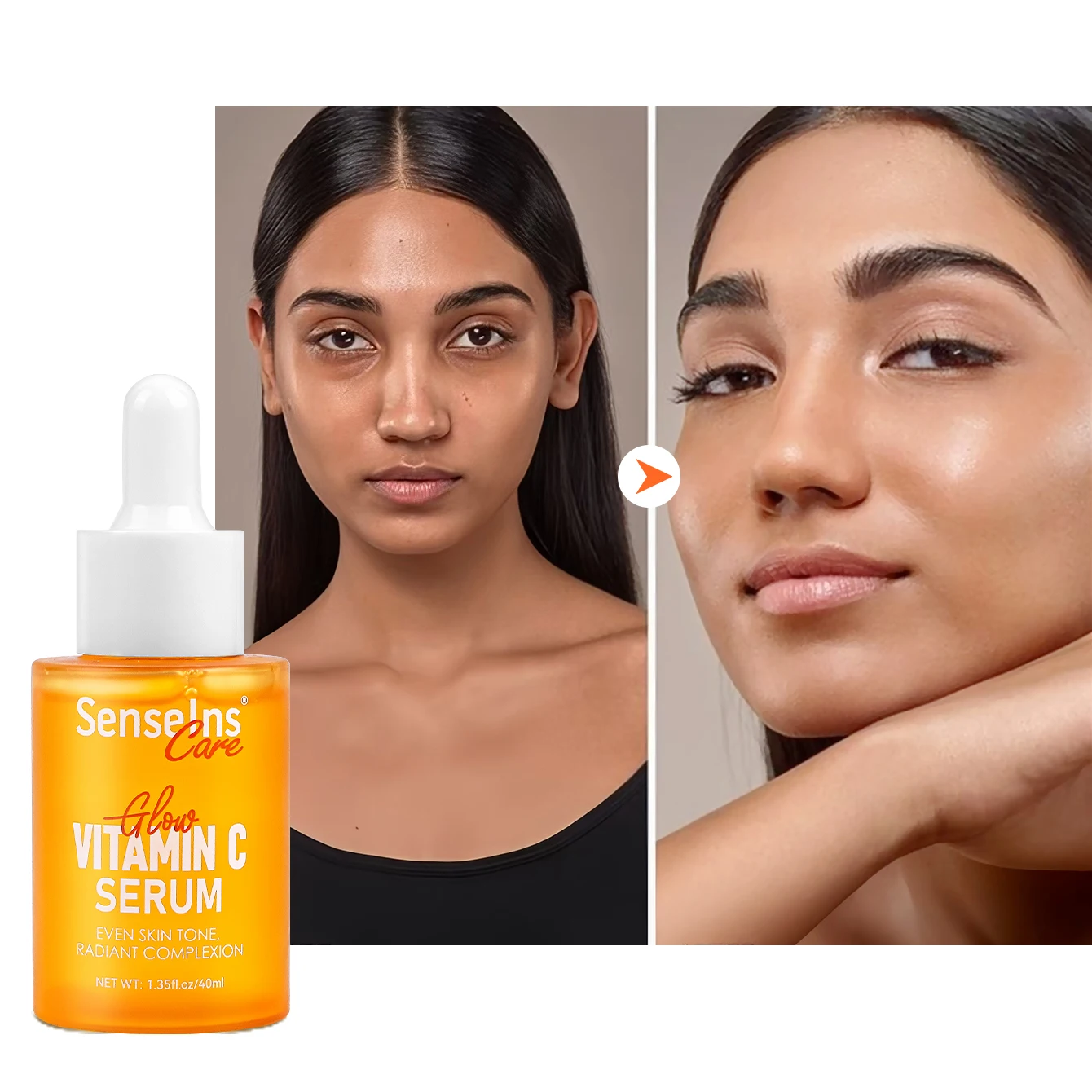 Hot sale vitamin c serum Private label organic Moisturizing Whitening  Anti Wrinkle vitamin c face serum  your logo