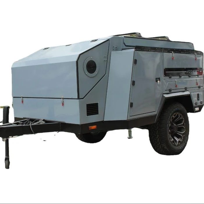 High Quality 4x4 Off Road Camper Small Camping Independent Suspension Travel Trailers