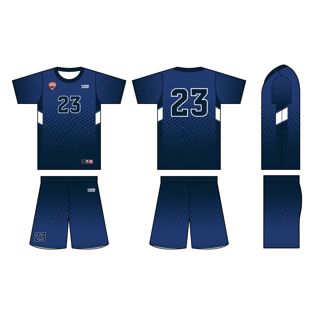 Luson Customize Sublimated Short Sleeve Football Jersey Sets Wholesale Soccer Uniform Sportswear China Quality Soccer Jerseys