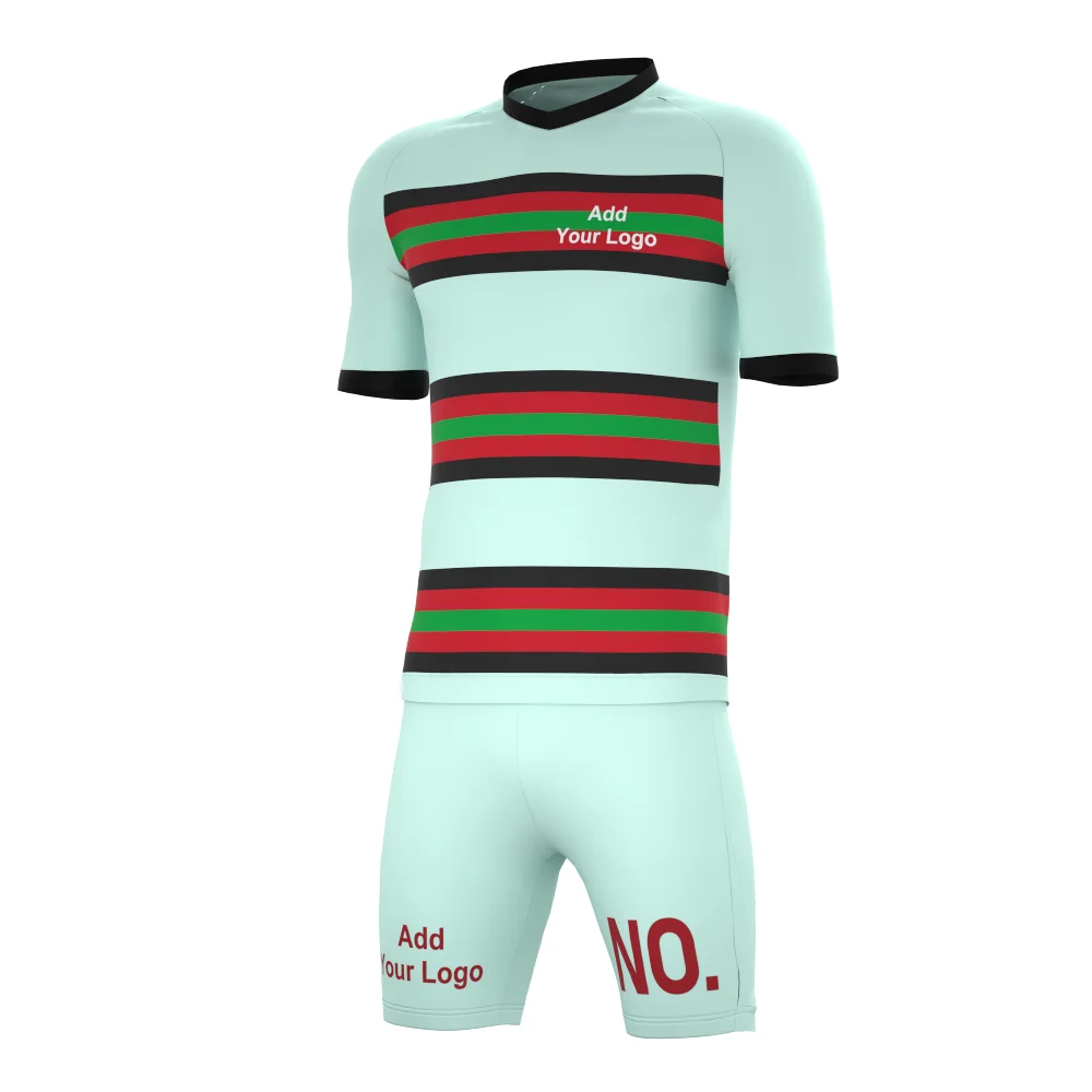 High quality 2023 uniform soccer wear custom sublimation team maillots de football jersey set for men