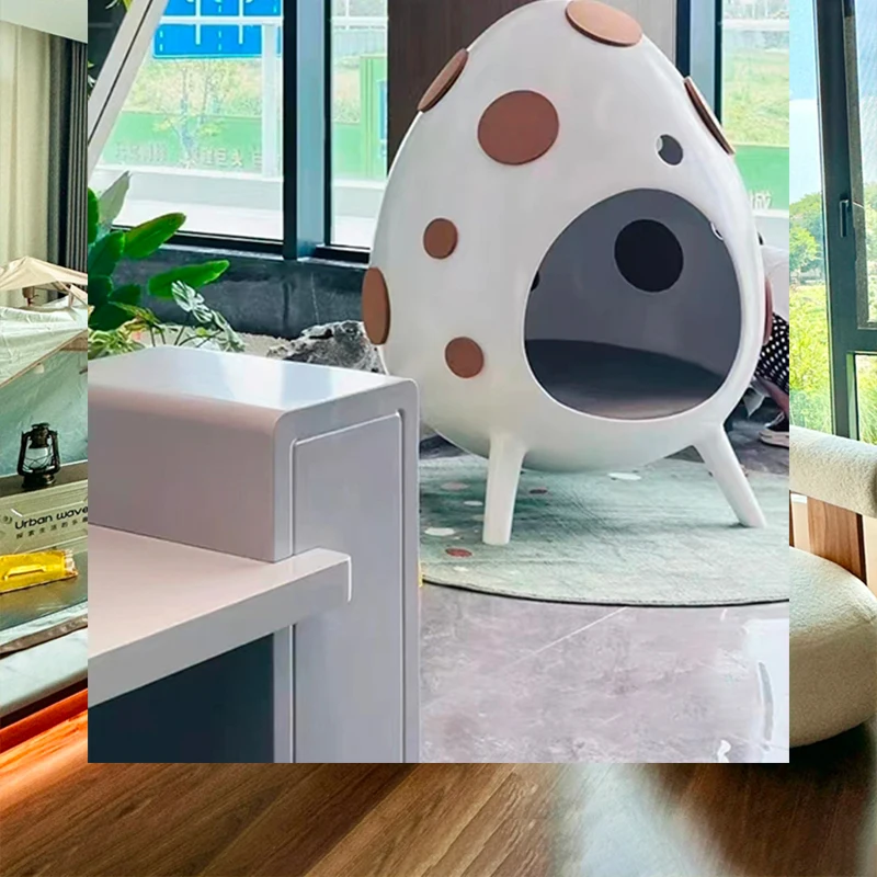 DS-1783 Fiberglass plastic leisure egg Nordic style home Egg house Egg chair sofa Space chair custom art sofa