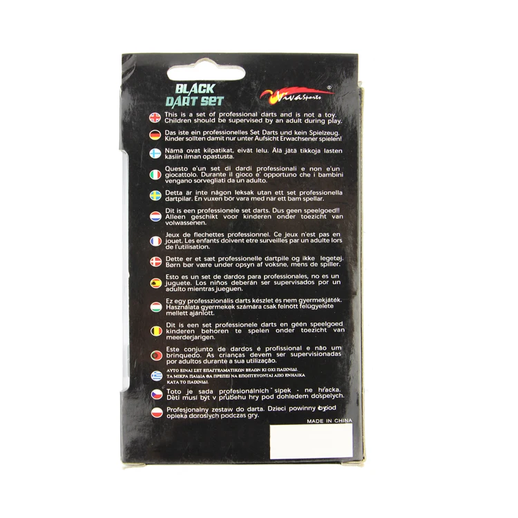 Hot selling 3 Pieces Professional Darts Games Accessories  steel tip professional  brass  darts with shafts flights