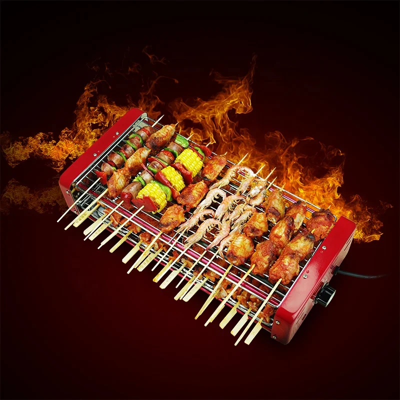 
1800W Electric Grill Pan indoor smokeless barbecue 