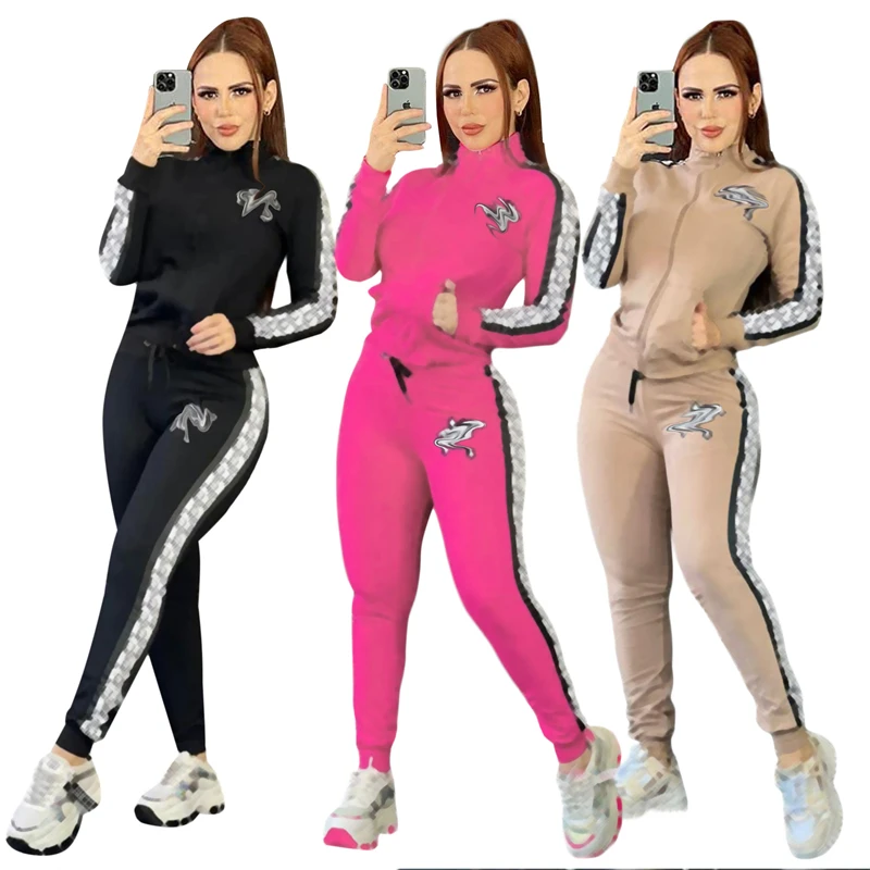J2923 Plus Size Sexy Bathing Suits for Women Luxe Tie Dye Sporting Track Suit Match Eyelashes Hair Wigs Leggings Spencer