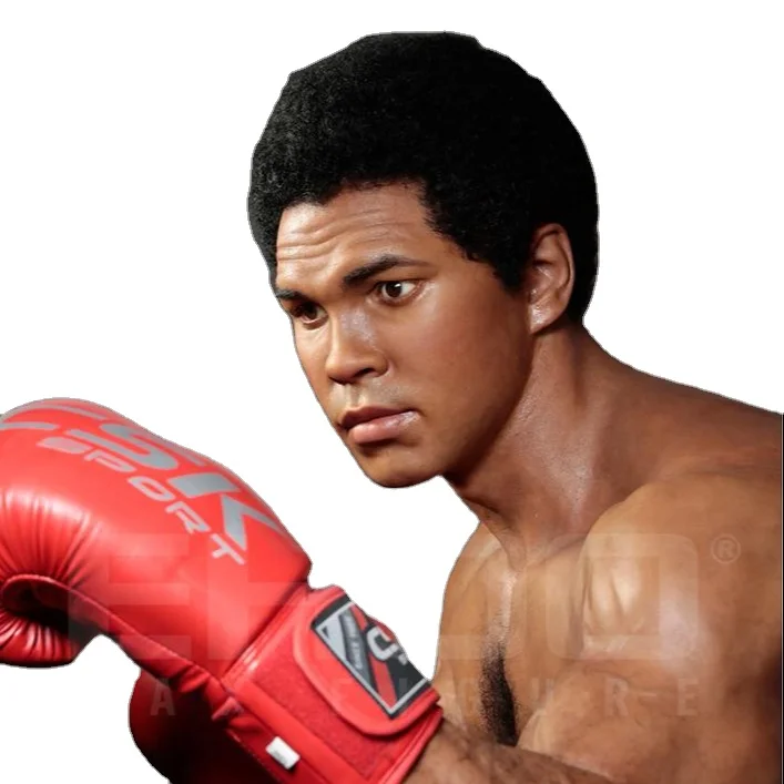 Customized Famous King Boxer Celebrity Life Size Wax Figure For Sale