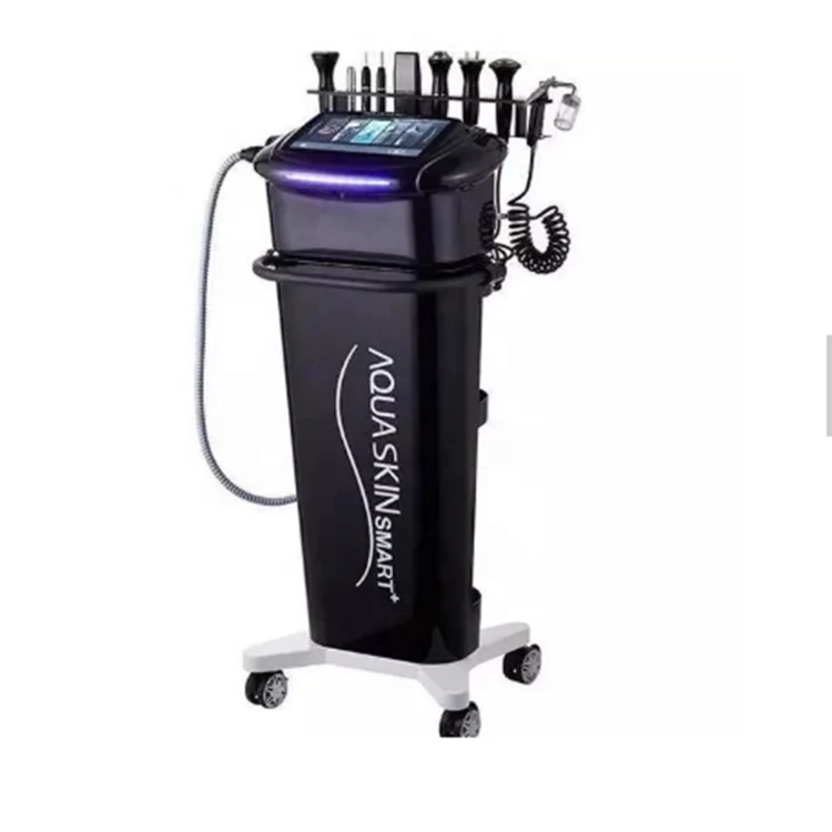 2022 Hot Beauty Salon Equipment 9 In 1 Korea Aqua skin Smart Multifunction Facial Beauty Machine