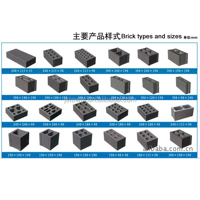 Manual Brick Making Machinery Concrete Block For Sale