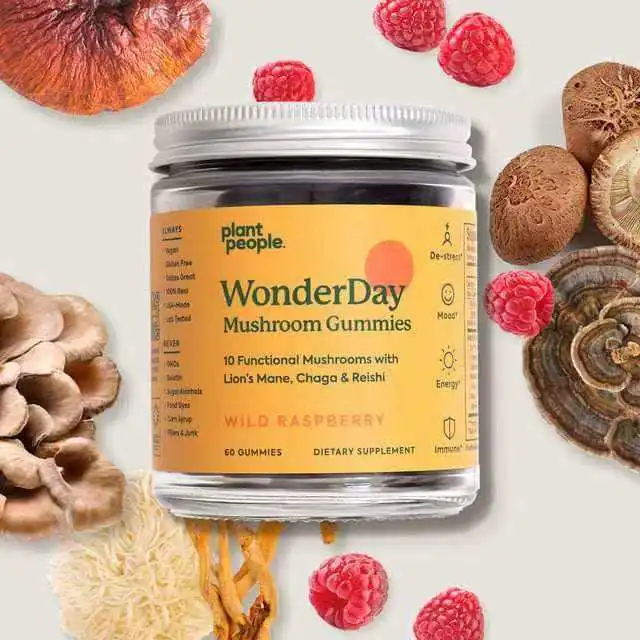 Boost health and longevity improve circulation Mushroom gummy Private Label Vegan Customized OEM Manufacturer