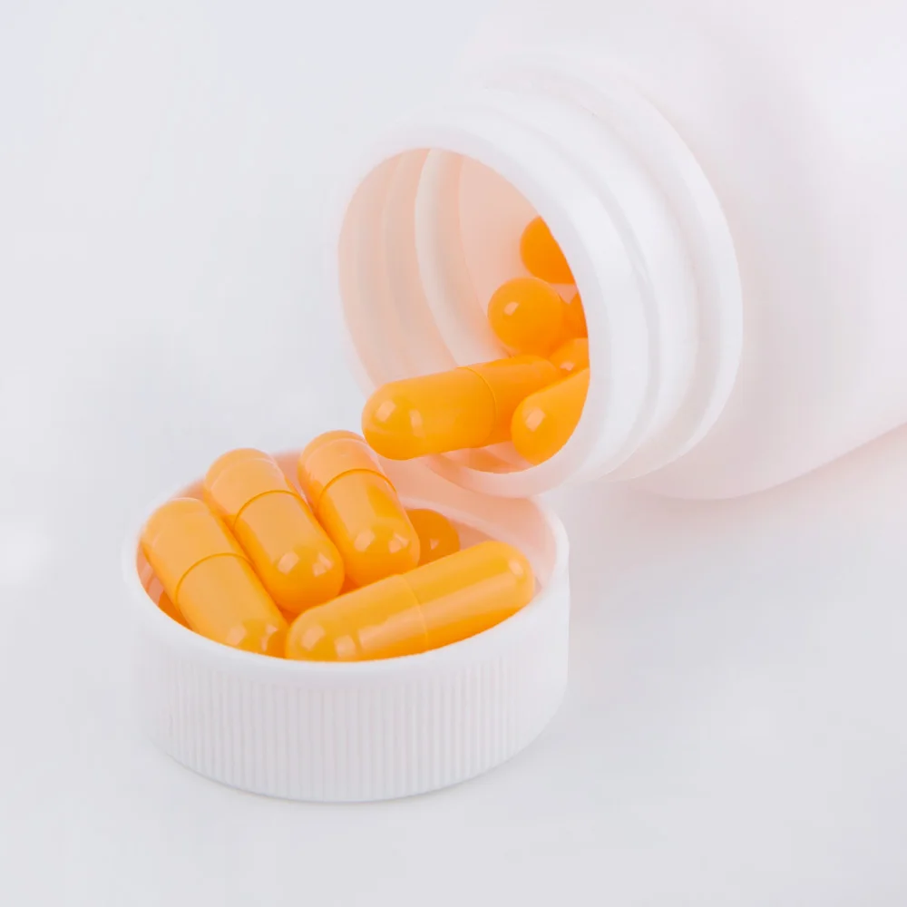 Laerui Factory Custom Wholesale Pharmaceutical HPMC Solid Color Empty Pill Capsule Pharma Grade Capsule Shell Size 00