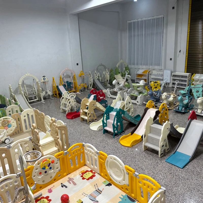 Plastic Baby Trend Playpen Big Size Luxure Foldable Adult Baby Playpen Easy To Carry Plastic Care Fence For Babies And Kids