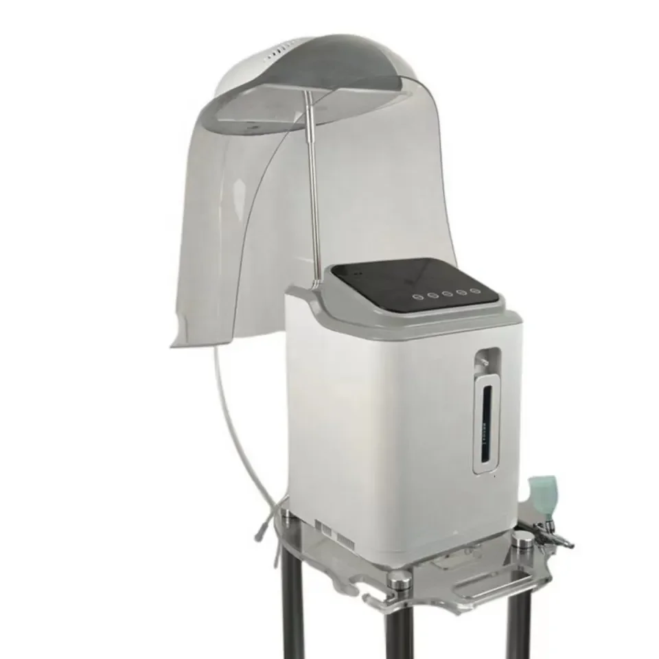 Oxygen Facial Machine with LED Dome Skin Rejuvenation Oxygen Jet Peel Oxygen Facial Machine