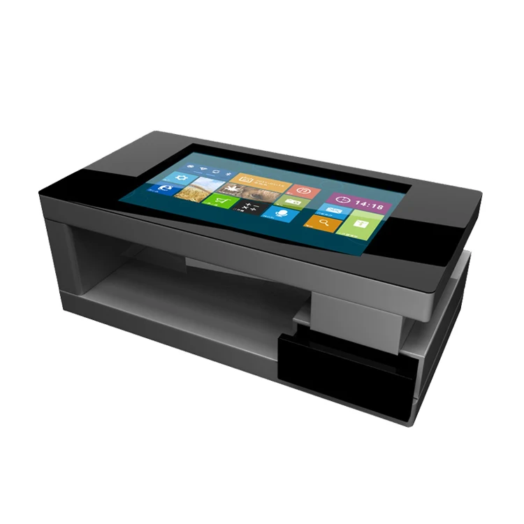 PCT Горячие размеры 55 "Крытый Wi Fi напольная подставка smart interactive сенсорный стол все в одном ПК