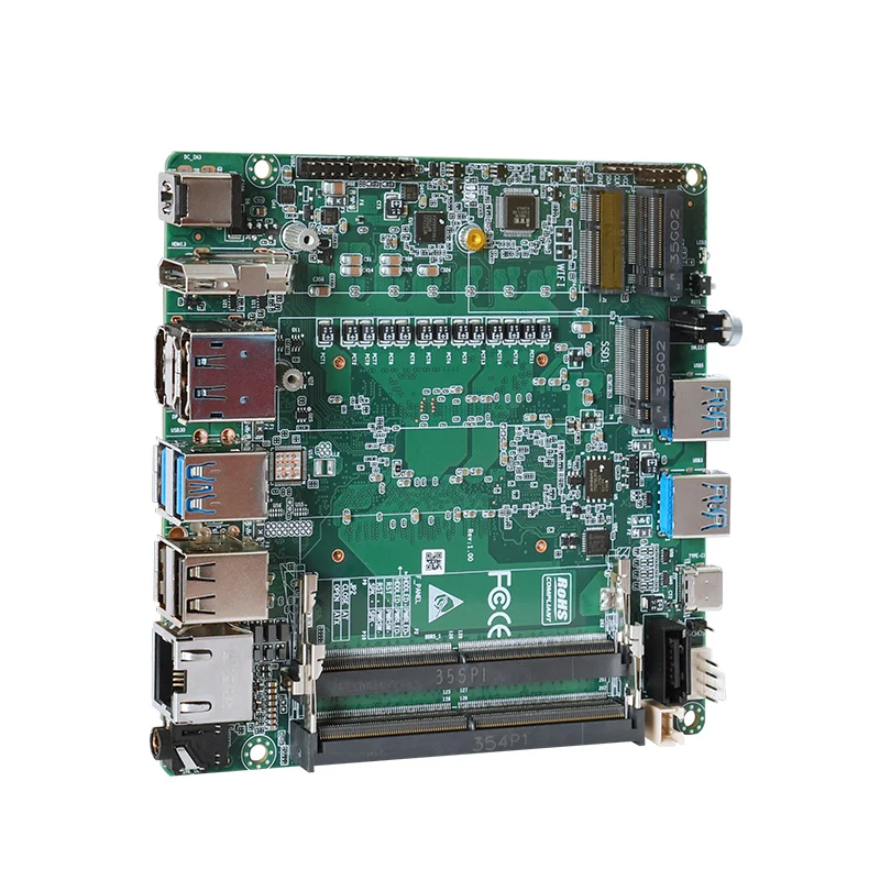 Zunsia nano Motherboard with 12th 13th Gen CPU and one 2.5GB LAN
