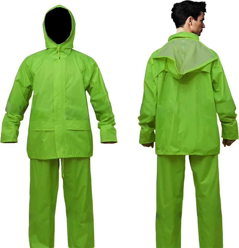 Tactical Camouflage Camo Raincoat Polyester Raincoat