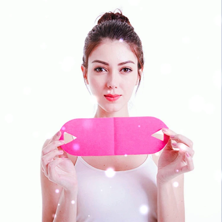 skin care  Moisturizing v line facial mask Whitening v shape lifting slim face mask for women