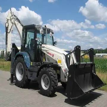 CLG777A-S 4CX Carraro Axles And Transmission 100 Hp Loading Bucket 1cbm Backhoe Loader for sale