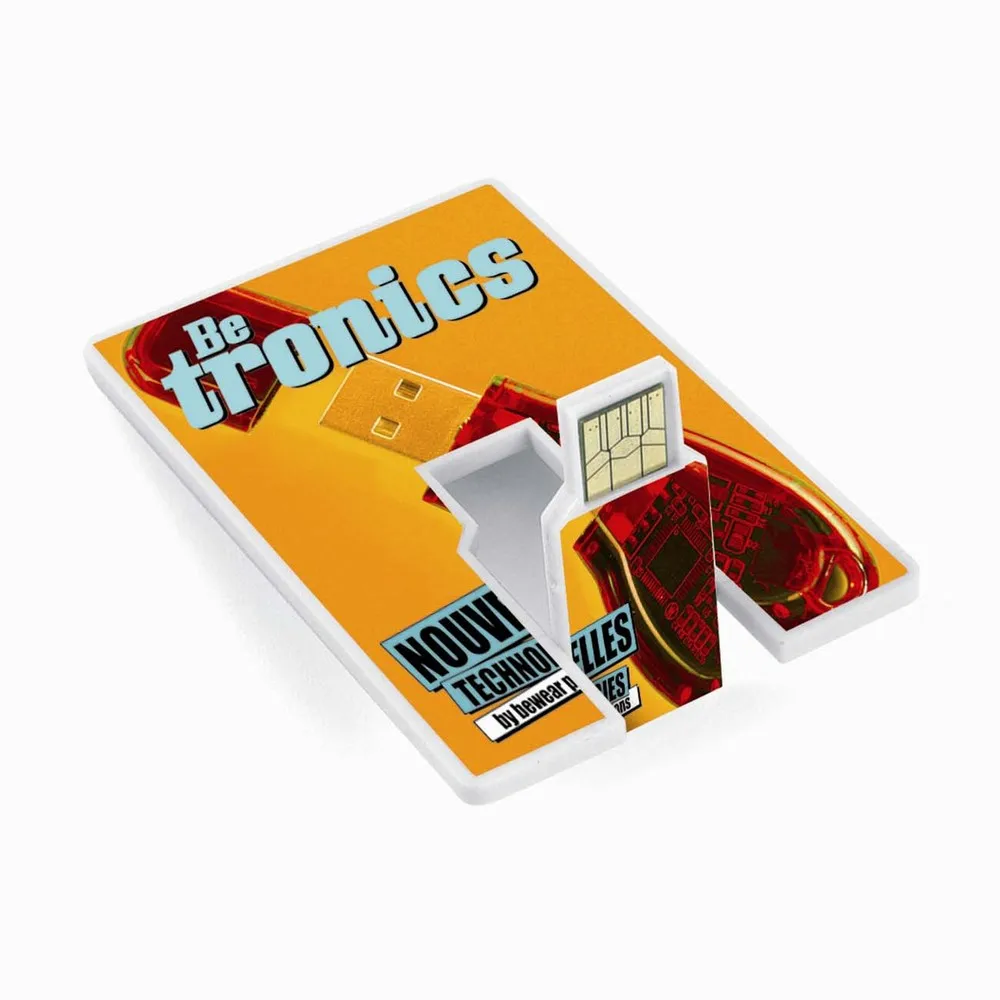 Promotional Gift Custom Logo Credit Card USB Flash Drive Ebook Advertising USB 2GB
