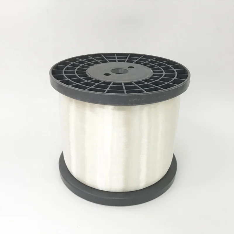 0.15mm~0.50mm Heat Resistant PVDF Monofilament Yarn For  Knitted, Woven, And Filter Fabric
