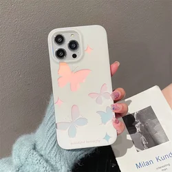 Ins hot sale bling designer phone cases luxury for iphones 14 pro 11 12 13 14 with butterfly star pattern
