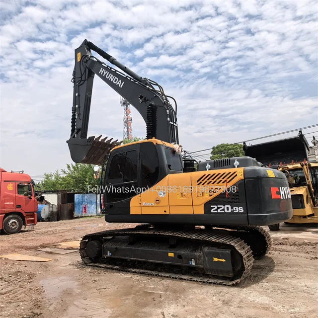 hyundai 220lc-9s excavator hyundai 220-9s for sale in china used hyundai 220lc excavator for sale