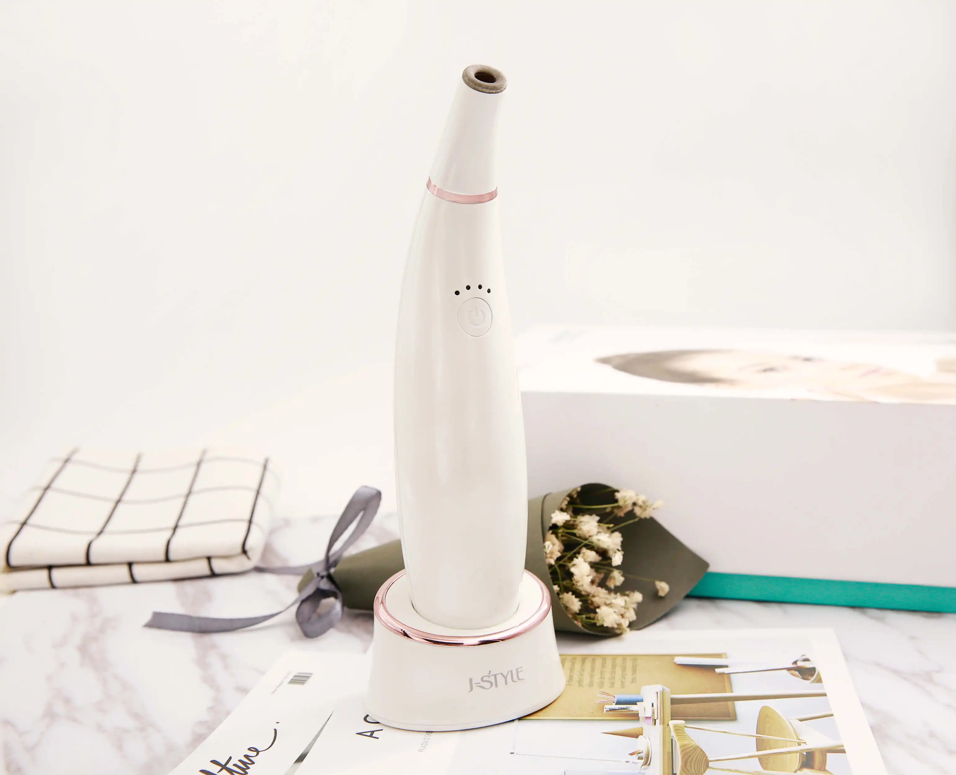 J-Style 2937 Vacuum Suction Pore Cleaner Diamond Peeling Crystal Portable Microdermabrasion Machine