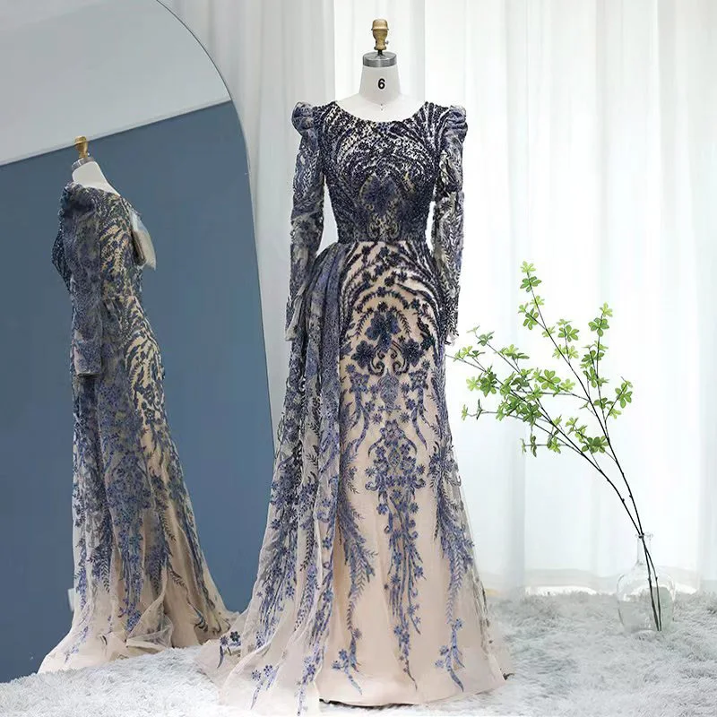 Jancember LSCZ230 Wholesale New Arrival Fashion Elegant Best Quality Full Sleeve Dress Evening Women