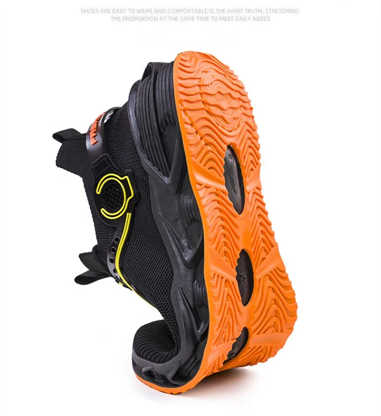 JH  China Shoe Manufacturers Running Fashion Sneakers Breathable Fly Knit Casual Walking Style Sports Shoes For Men