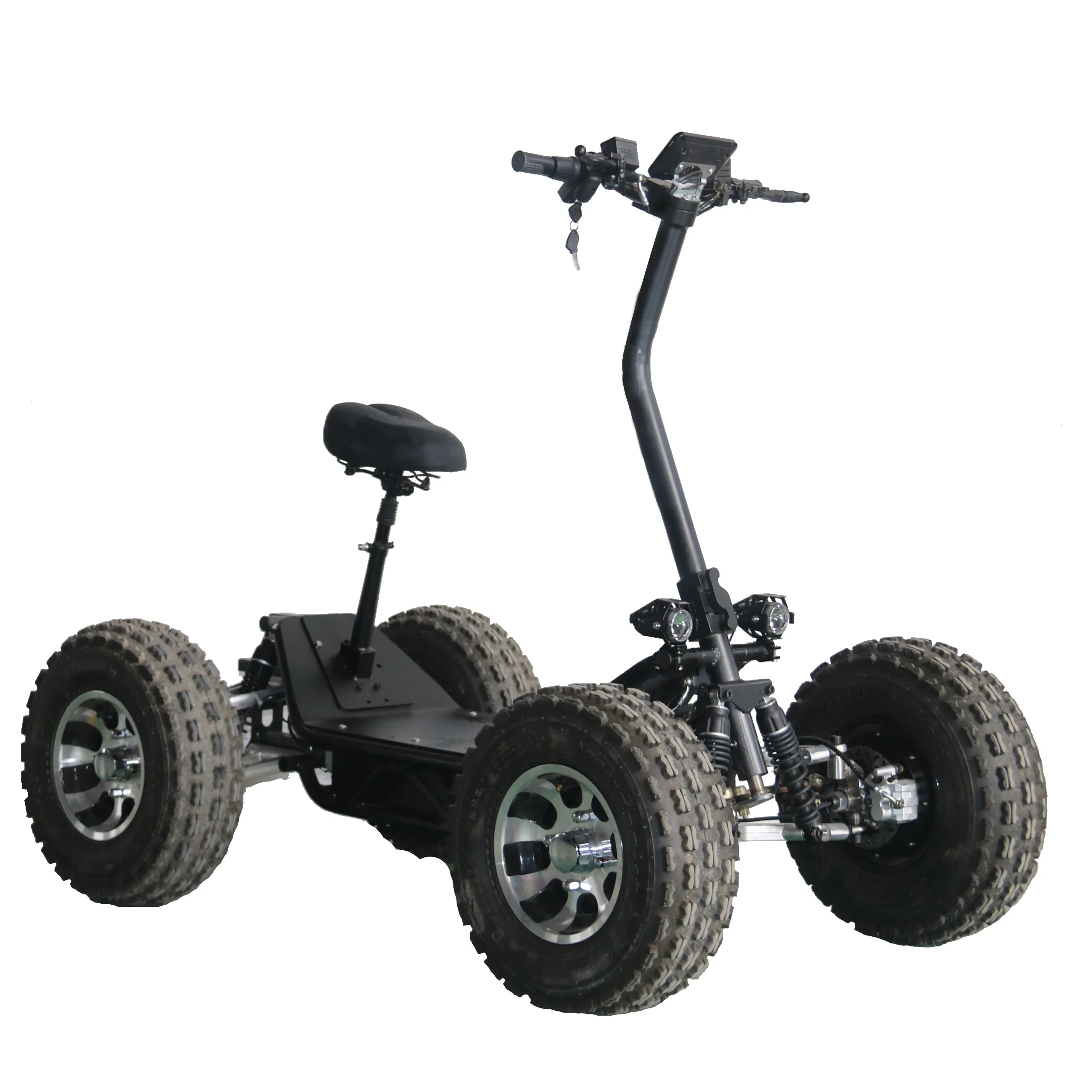 Электрический ATV 2020 4WD 60V/6000 Вт Мотор 4 колеса для бездорожья