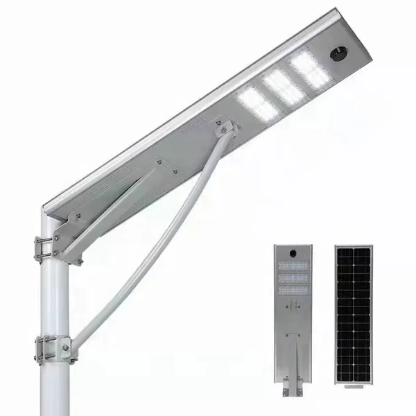 HUAYING High Class Solar Panel Ip66 Waterproof Wide Induction Range 60 80 100 120 Watt Solar Street Light Led