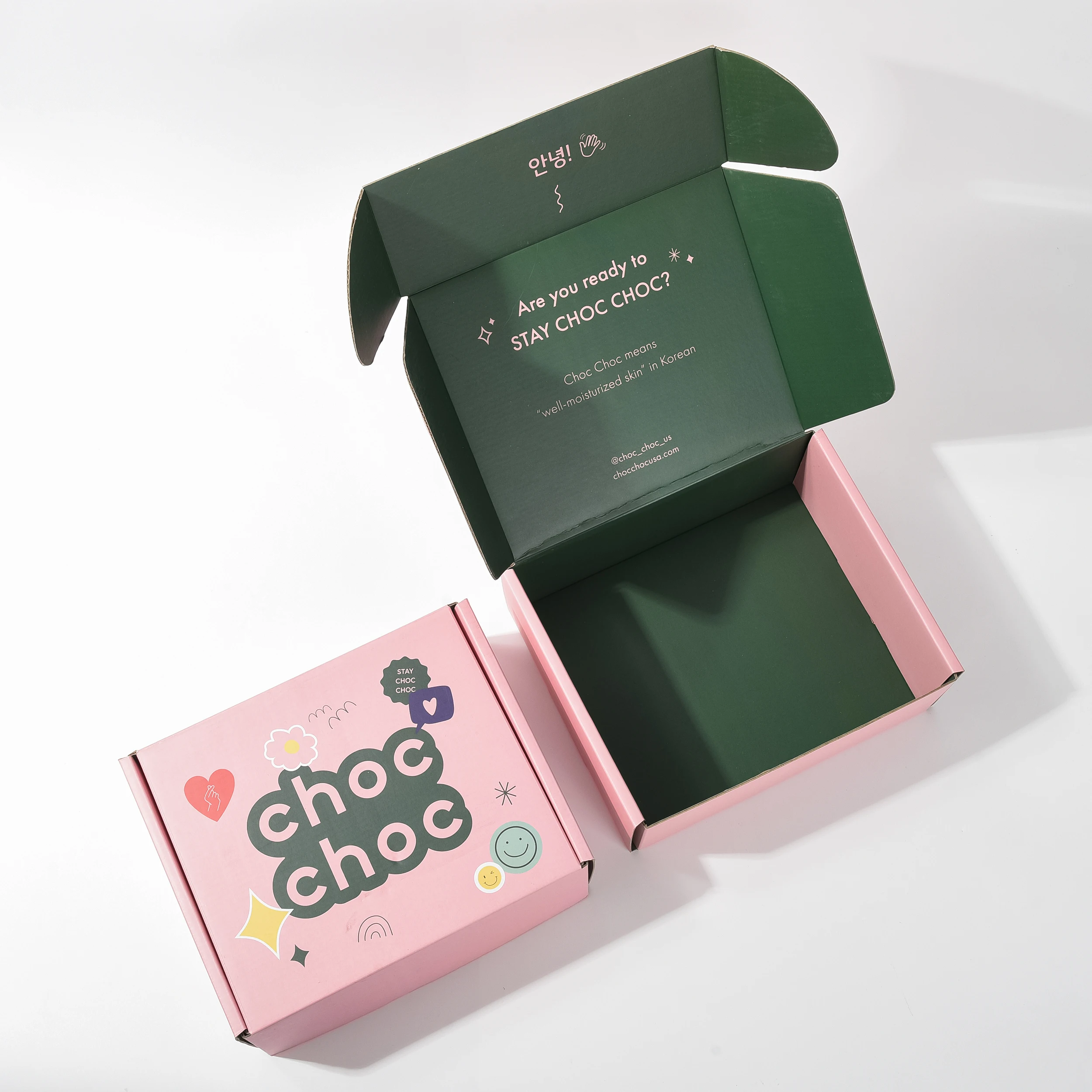 Бумажная коробка для рассылки