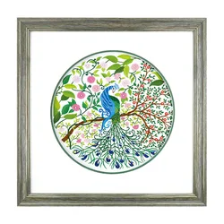 Xiurun New Arrival Embroidery Set Jade Flowers of Fairyland Pattern Handmade DIY Embroidery Kits  2000