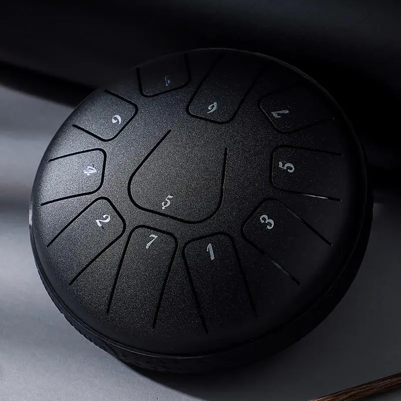New design steel tongue drum 6 inch 11 tone mini Tank Drum Percussion Instrument